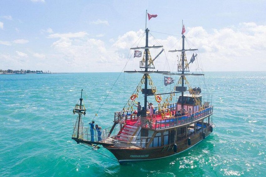 Antalya Waterfall Boat Tour with Lunch Soft Drinks and Transfer 3