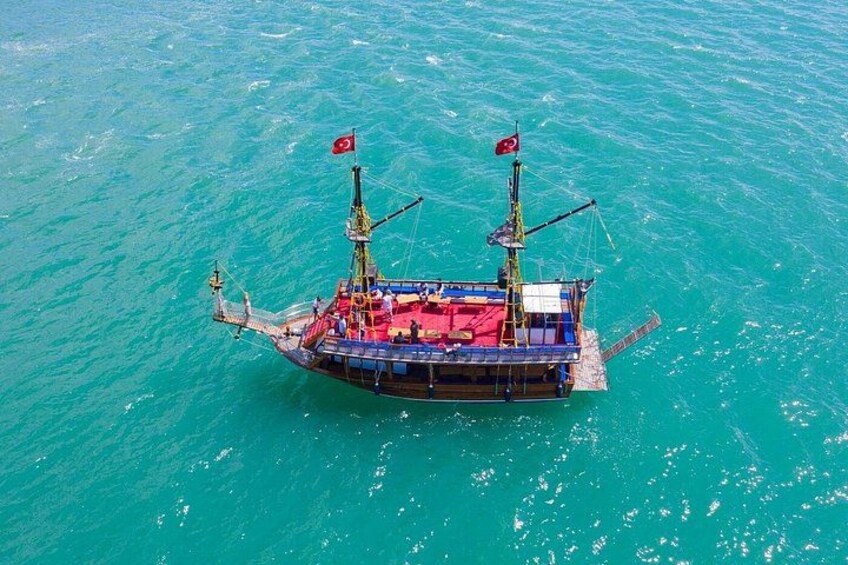 Antalya Waterfall Boat Tour with Lunch Soft Drinks and Transfer 4