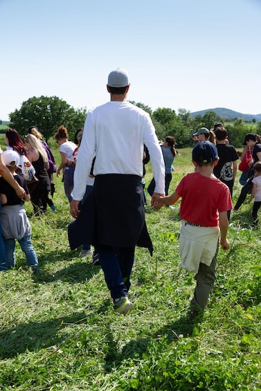 Picture 5 for Activity Tuscany: Free-Roaming Horses Walk with Aperitif 5