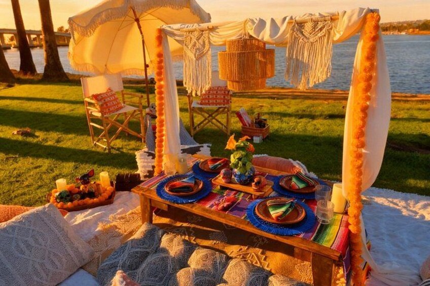 Baja Inspired Luxury Picnic Experience by the Bay 1