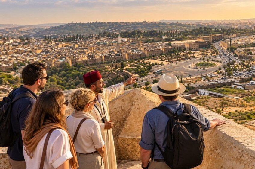 Private Luxury Fez Medina Tour with Panoramic Views 5