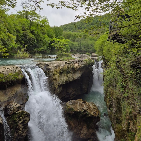 From Batumi: Martvili Canyon, Prometheous Cave, Hot Spring 2