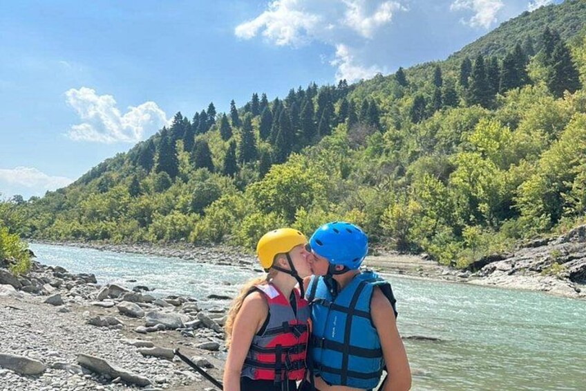 Rafting in Vjosa River 2