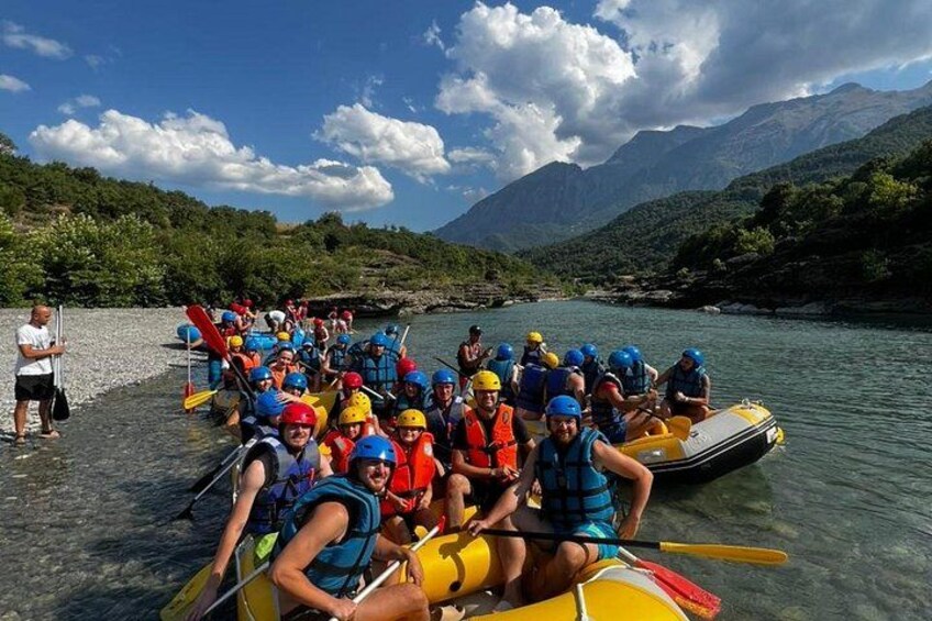 Rafting in Vjosa River 3