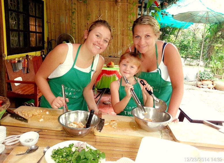 Picture 2 for Activity Phuket: Vegetarian Organic Thai Cooking Class & Market Tour 2