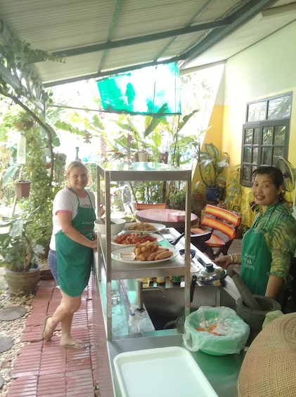 Picture 6 for Activity Phuket: Vegetarian Organic Thai Cooking Class & Market Tour 4