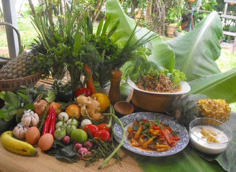 Phuket: Vegetarian Organic Thai Cooking Class & Market Tour 1