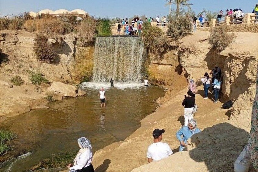 Fayoum, Wadi El Rayan Waterfalls & Whale Valley from Cairo 1
