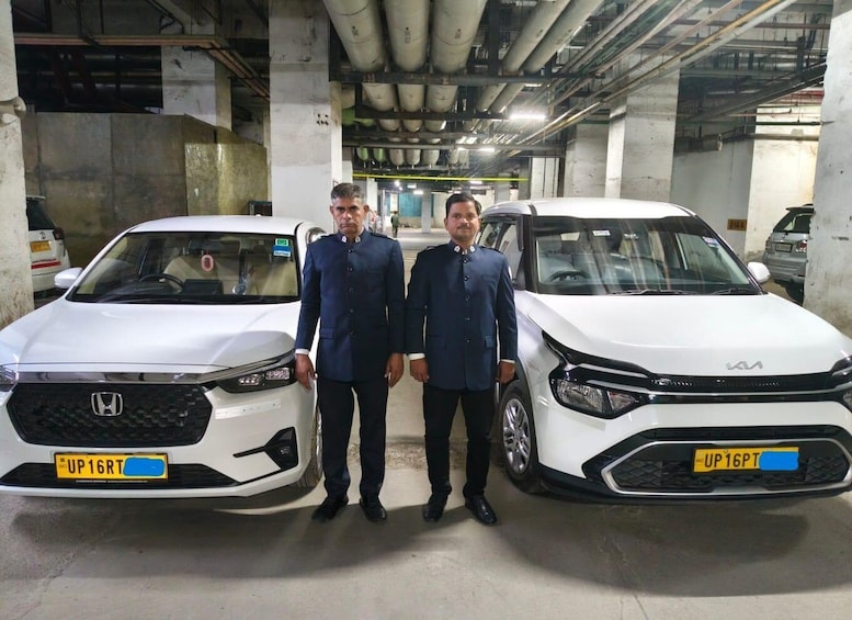 "Agra Soul: Your Private Taj Mahal Escape in Kia Carens" 1