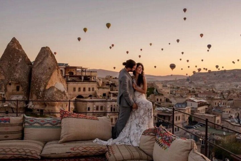 Cappadocia Photoshoot Flying Dress Photography 1