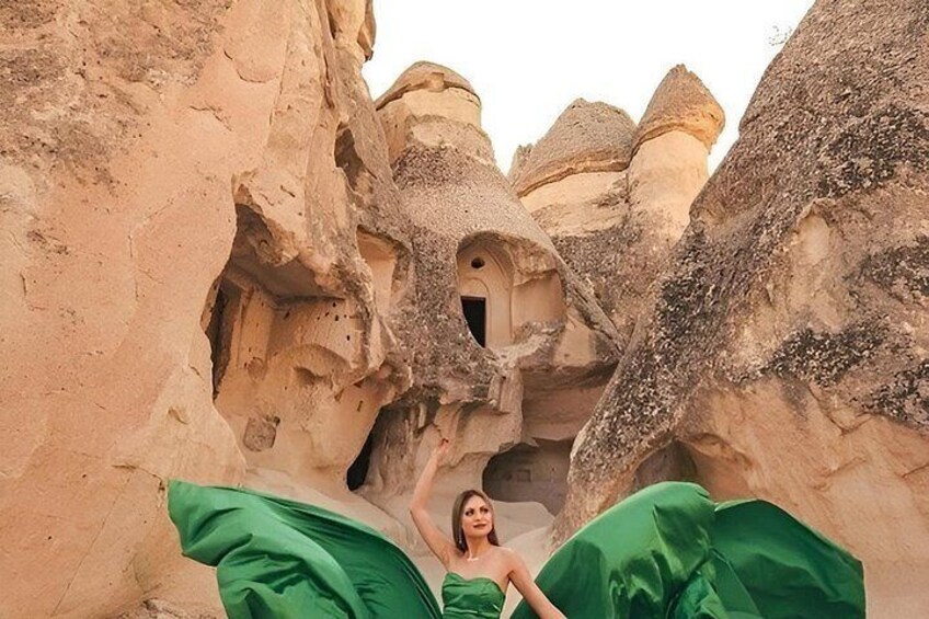 Cappadocia Photoshoot Flying Dress Photography 5