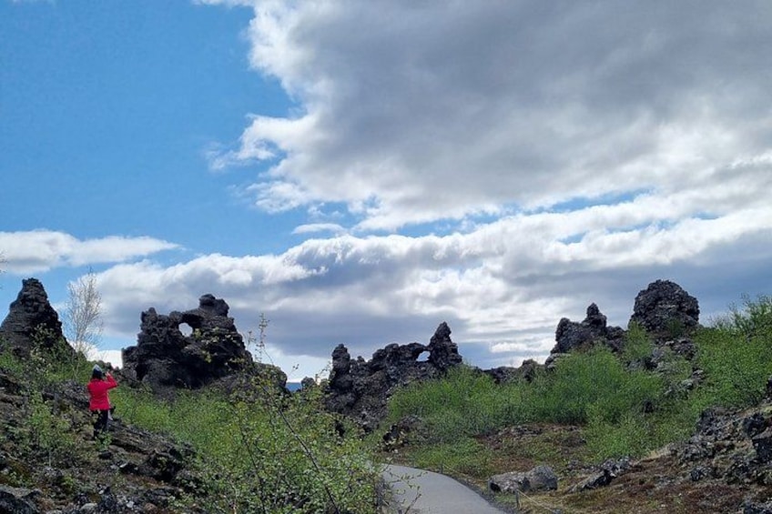 Akureyri to Lake Myvatn and Nature Baths Small Group Tour 4
