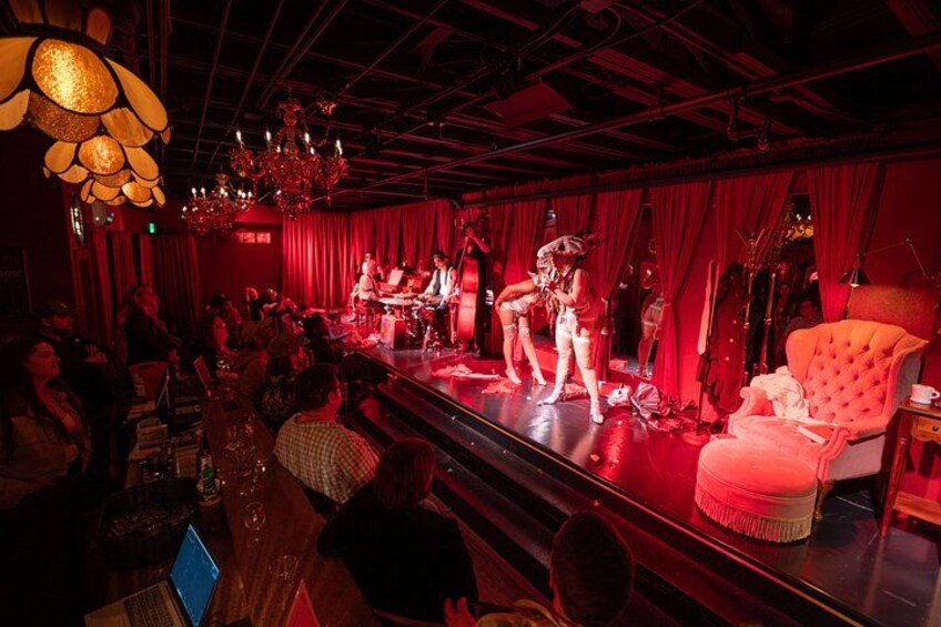 Whispers of Ketchikan Burlesque Experience with Live Music 2