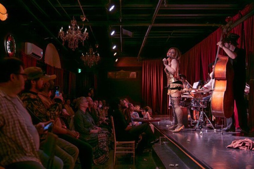 Whispers of Ketchikan Burlesque Experience with Live Music 2