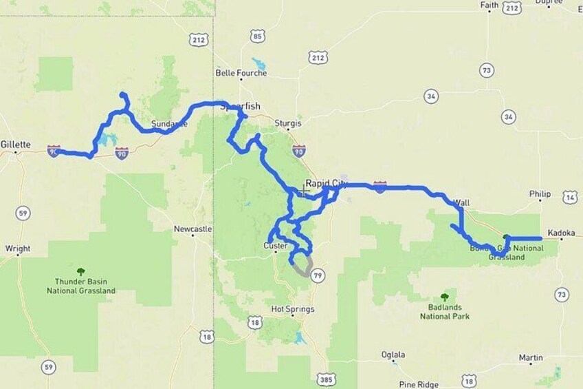 Self-Guided Audio Driving Tour in Black Hills and Mt Rushmore 3