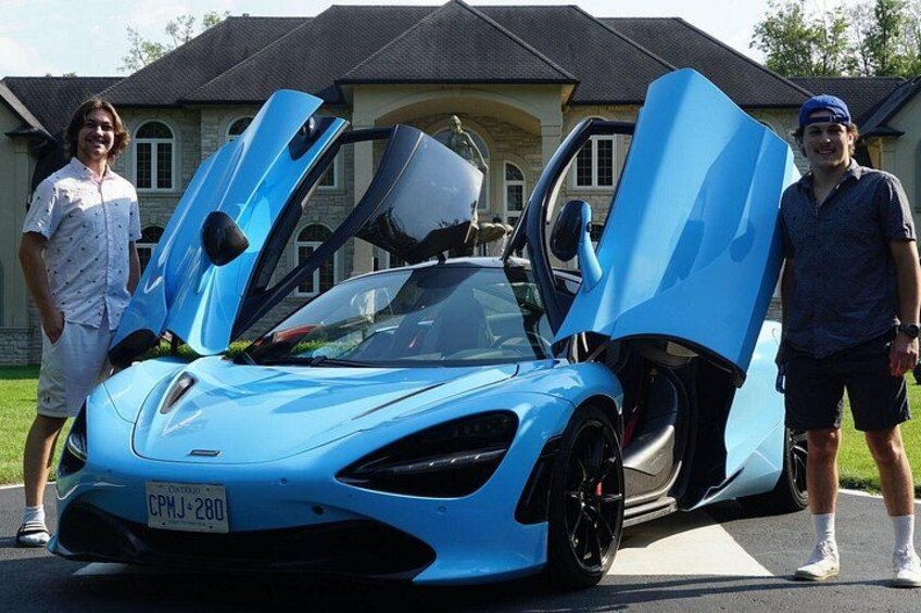 Exotic or Supercar Test Drive with passenger on Hamilton Mountain 3