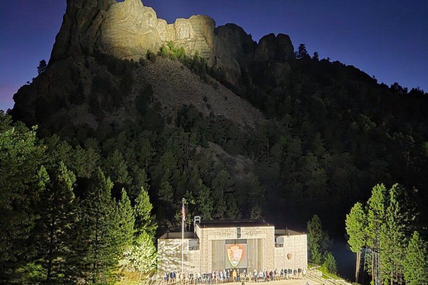 Mt Rushmore 8pm Lighting Ceremony Shared Tour 3