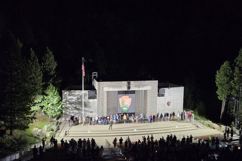 Mt Rushmore 8pm Lighting Ceremony Shared Tour 4