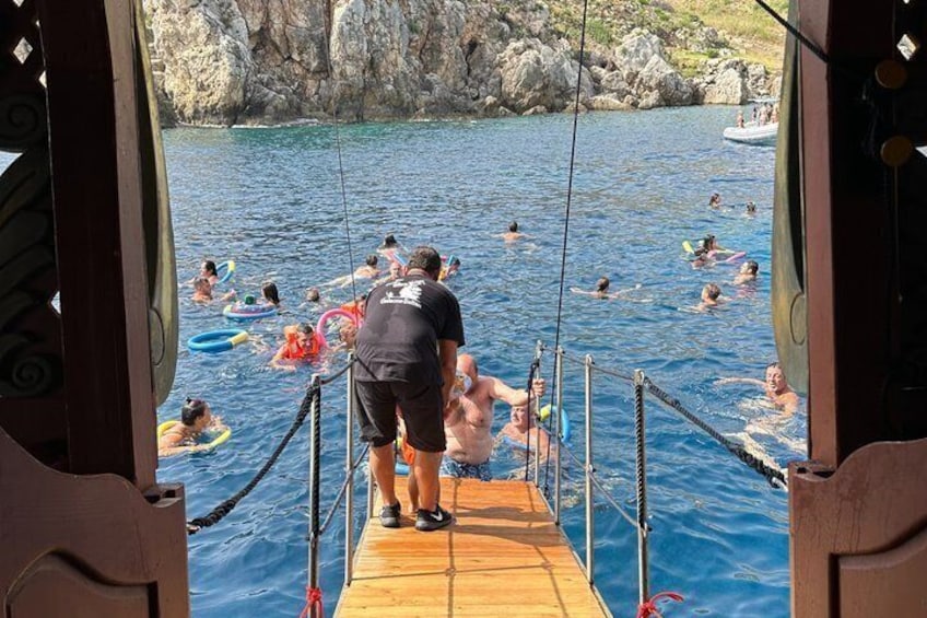 Excursion from San Vito Lo Capo with Galleon Sultan 2