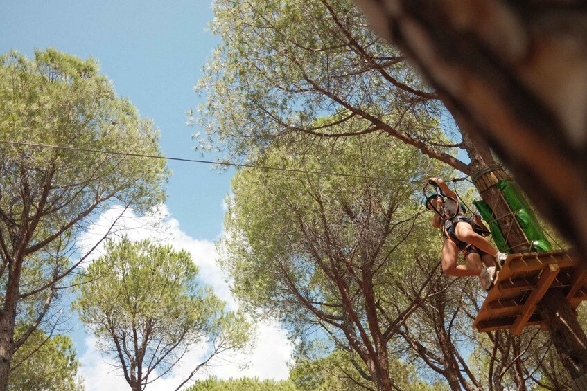 Picture 2 for Activity Cala Gonone Adventure: Adventure Park Entry Ticket! 4
