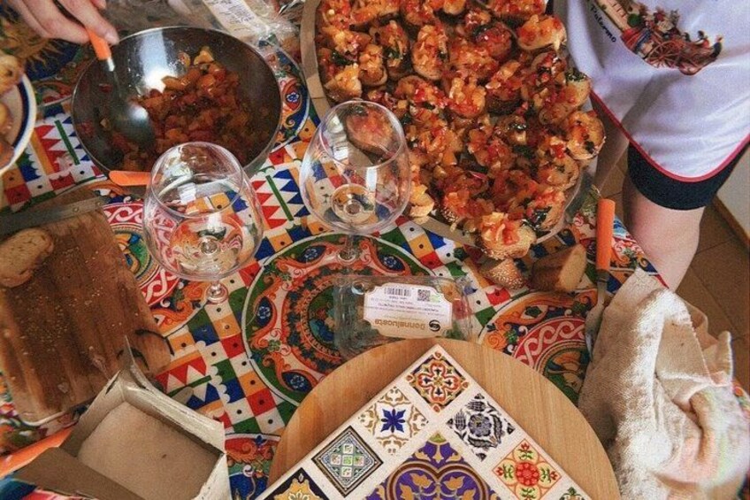 Cook with a Sicilian Nonna in the Heart of Palermo. 4