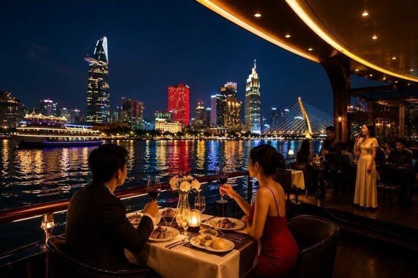 Dinner Cruise on Saigon River with Live Entertainment 3