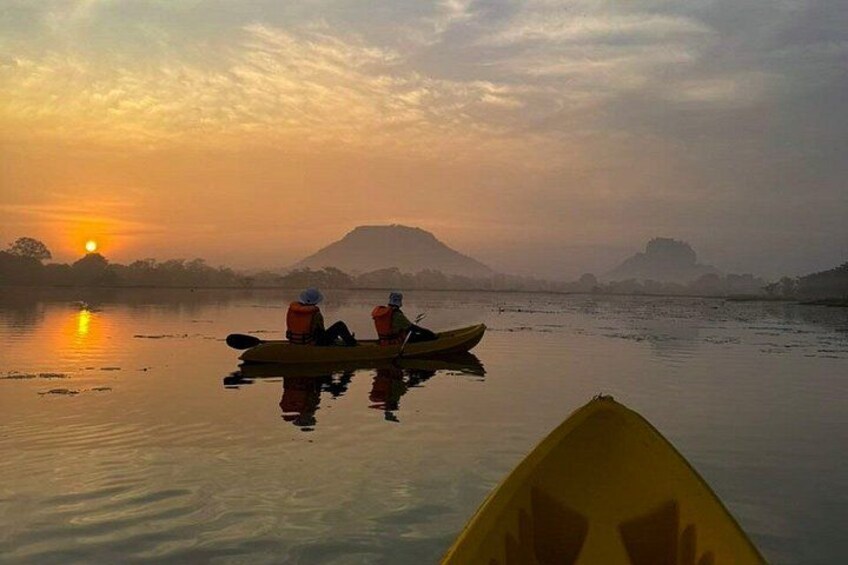 Sigiriya Kayak Experience Peaceful Sunrise Lake Adventure 1