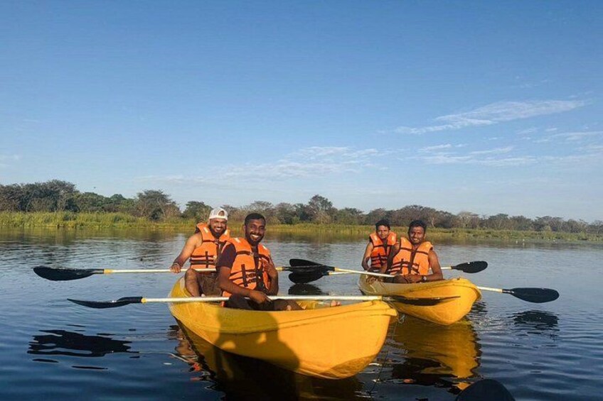Sigiriya Kayak Experience Peaceful Sunrise Lake Adventure 4