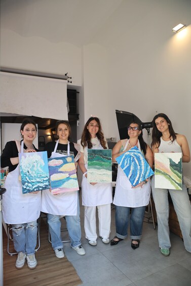 Picture 2 for Activity Texture Painting Art Workshop in Milan 5