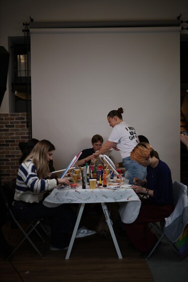 Picture 16 for Activity Texture Painting Art Workshop in Milan 4