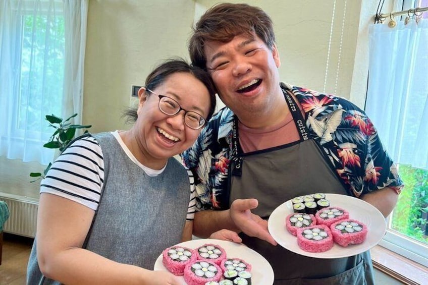 Private Sushi Making Class & Matcha Experience near Sapporo 2
