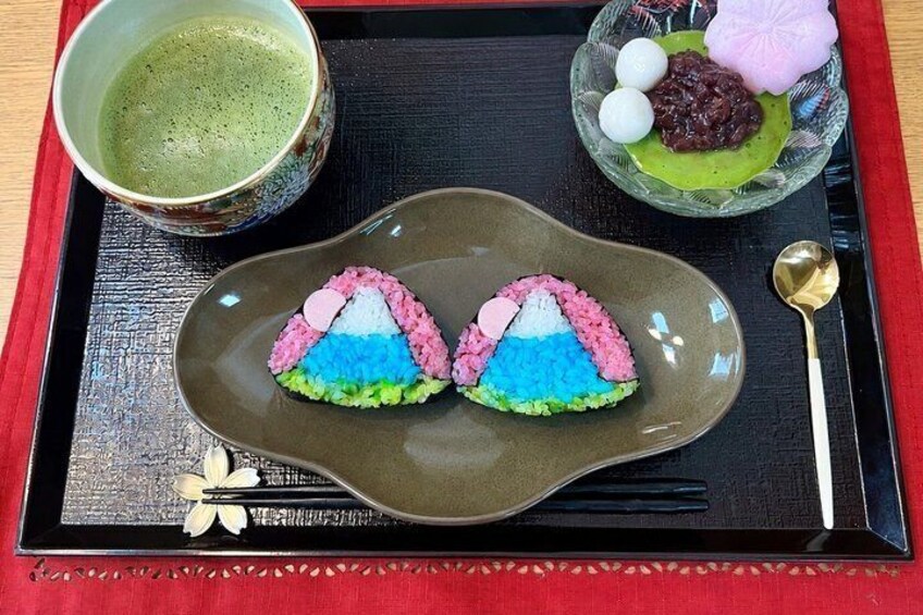 Mount Fuji Sushi Making Class & Matcha Experience near Sapporo 4