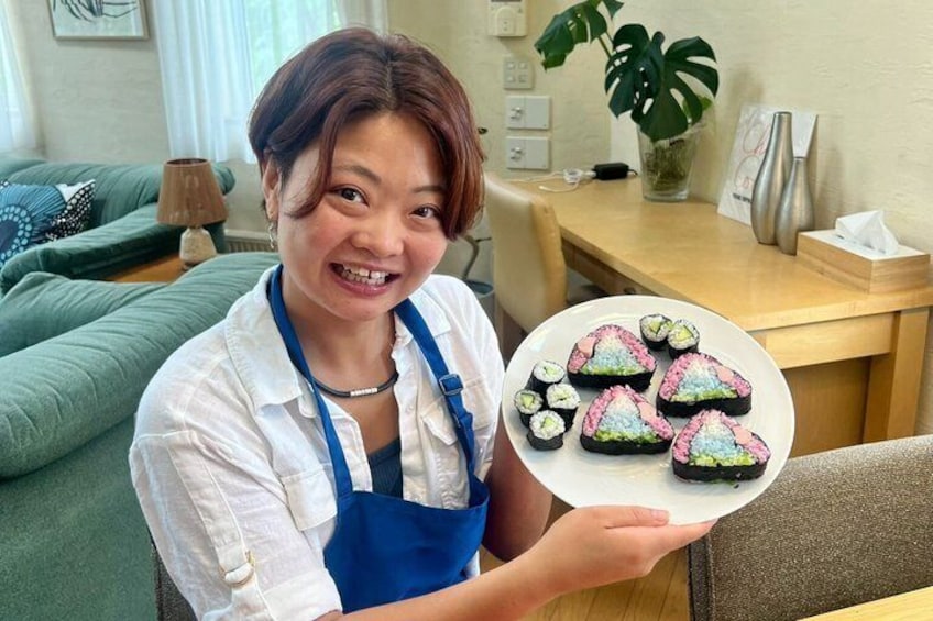 Private Sushi Making Class & Matcha Experience near Sapporo 4