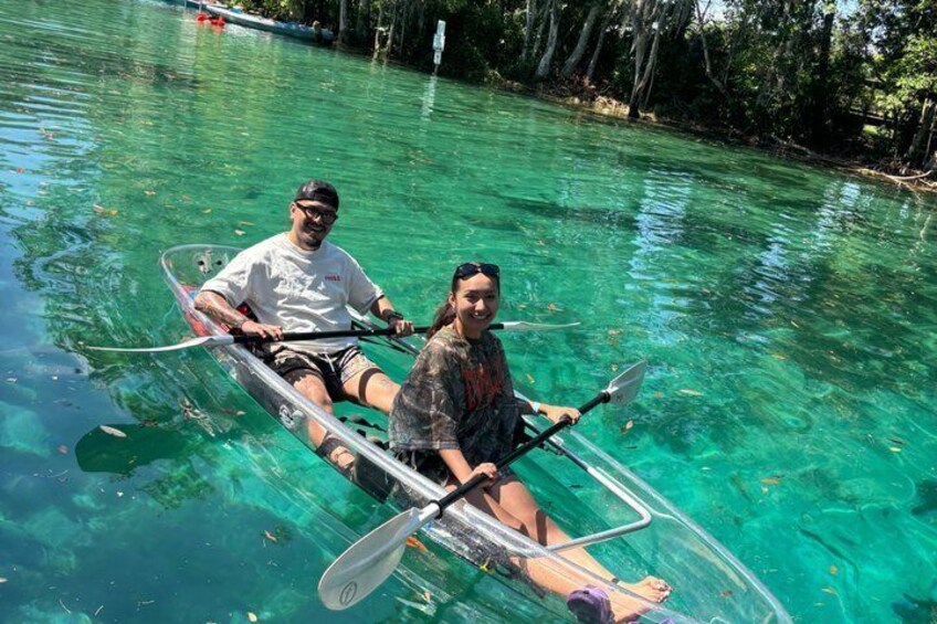 Clear Kayak Three Sisters Springs Guided Summer Swim Tour 4