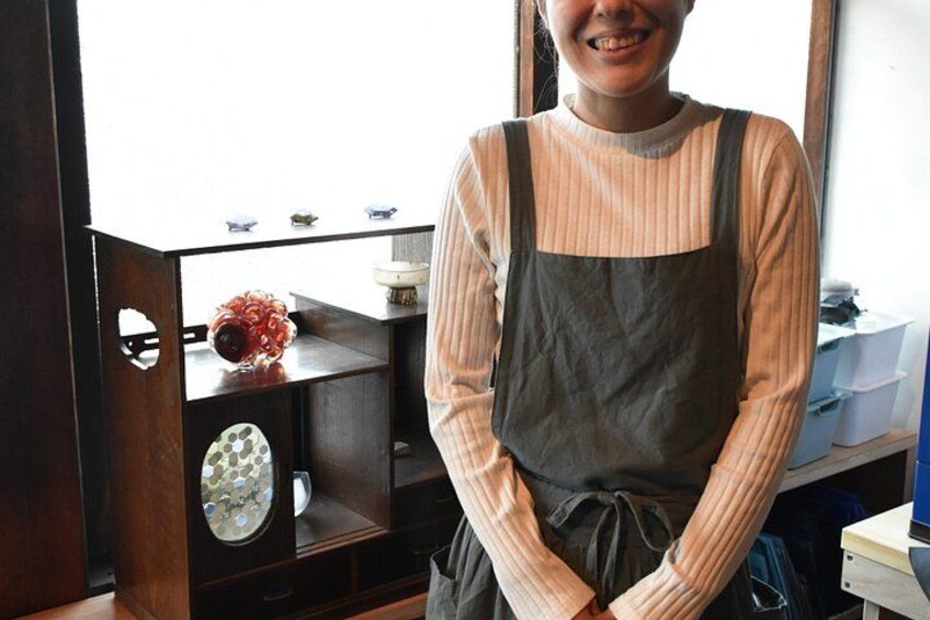 Glass Art Workshop with Gallery Tour in Kanazawa 3