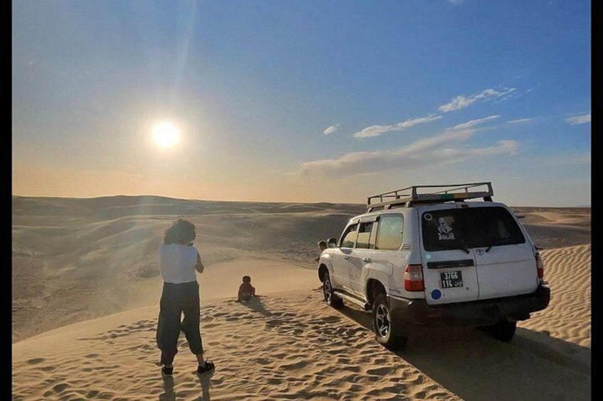 Sunset in the Sahara 1