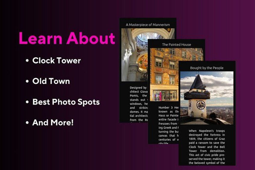Graz Schlossberg and Old Town - Audio Guide and Self Guided Tour 2