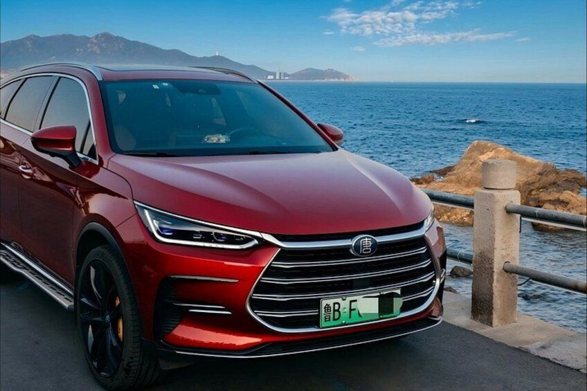 Bespoke Qingdao Private Tour on BMW Convertible or BYD 4WD SUV 5