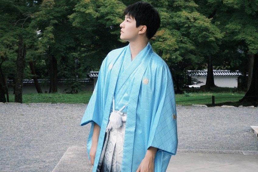 Eikando Temple Kyoto Kimono Rental with Hair Styling Experience 5