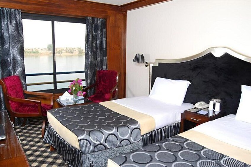 VIP 4 Days Nile Cruise Aswan To Luxor Abu Simbel Hot Air Balloon 4