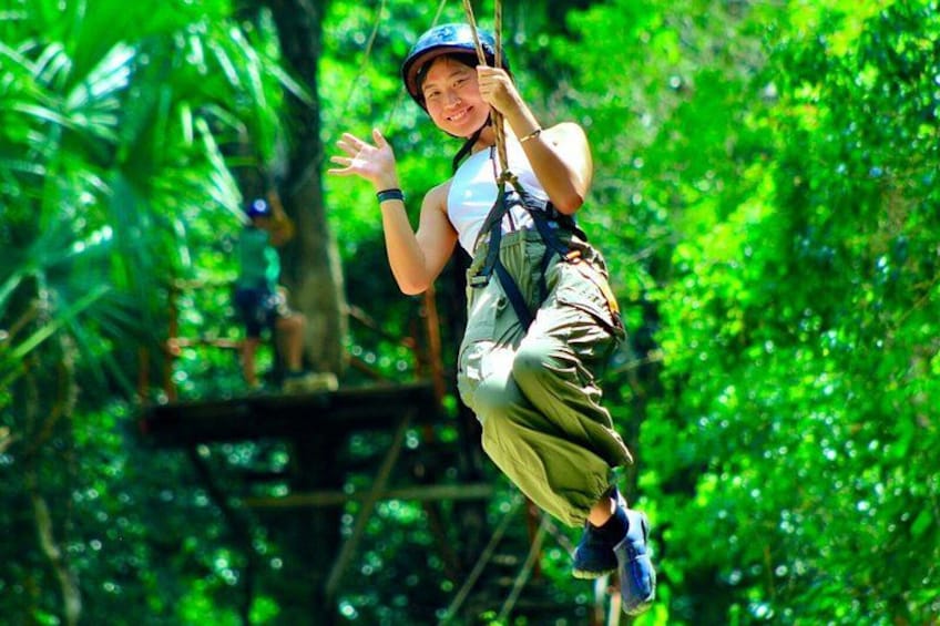 The Wild Cancun Combo ATV Ziplines and Sacred Cenote 3