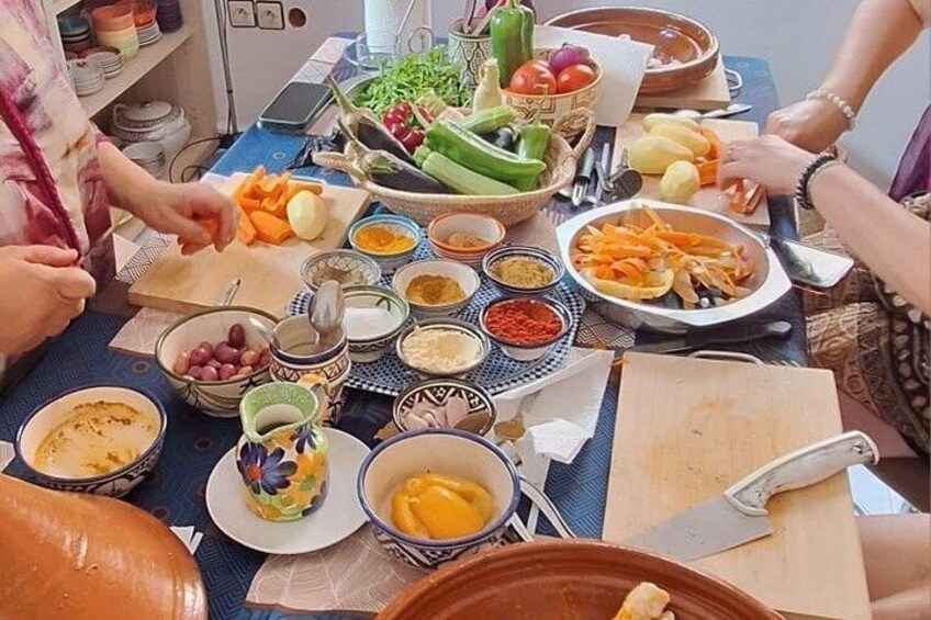 Kids Moroccan Cooking Class 1