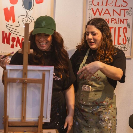 Picture 16 for Activity Barcelona: Mystic Tarot Painting Experience + Unlimited Wine 4