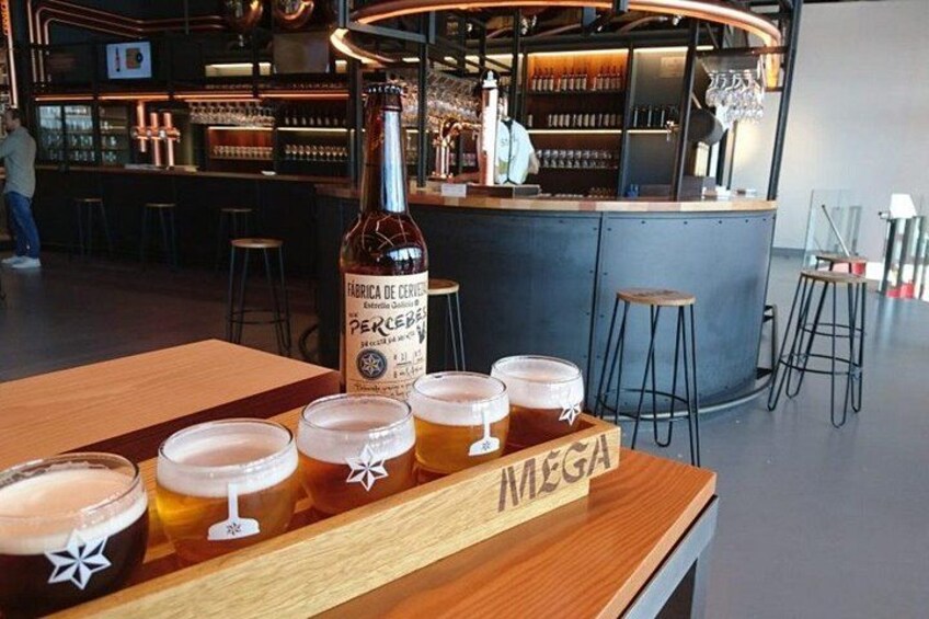 From Santiago Day Trip to A Coruña with Beer Tasting and Pouring 5