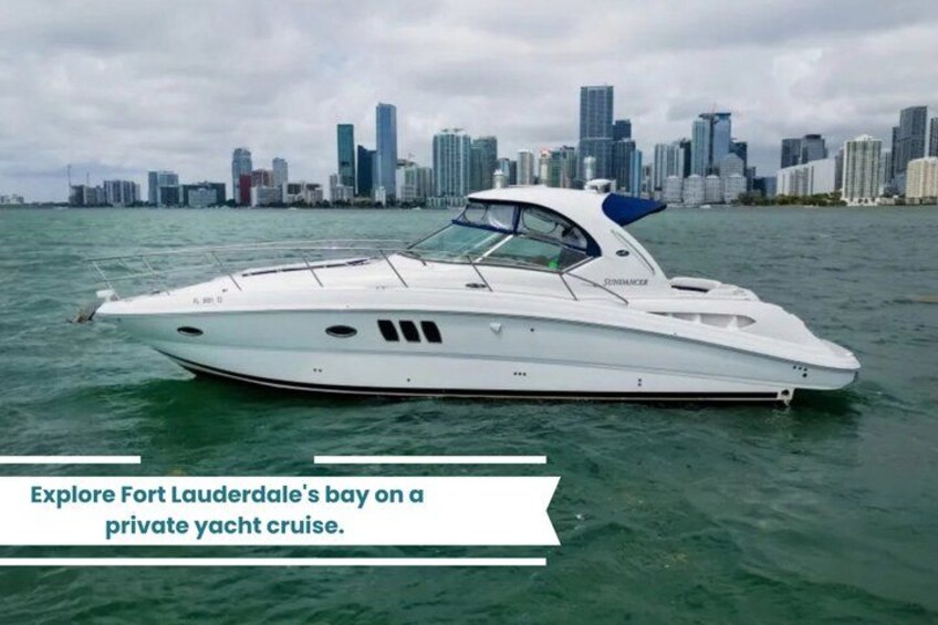 Fort Lauderdale Private Yacht Tour & Sandbar Swim 4