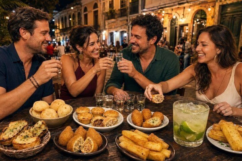 Lapa Evening Street Food and Caipirinha Tour in Rio 3