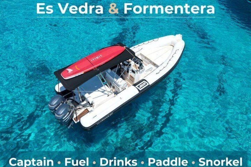 Es Vedrá and Formentera Boat Tour with Secret Stops 1