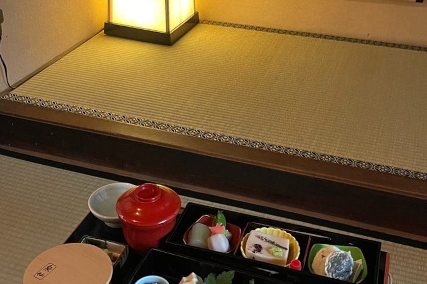 Historic Kyo-Machiya Dining: Zen Shojin Ryori, Wagashi and Matcha 1