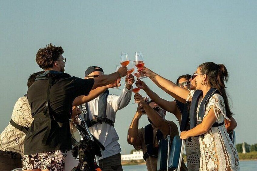 1 Hour Sunset Boat Tour in Vila Real de Santo Antonio Portugal 3