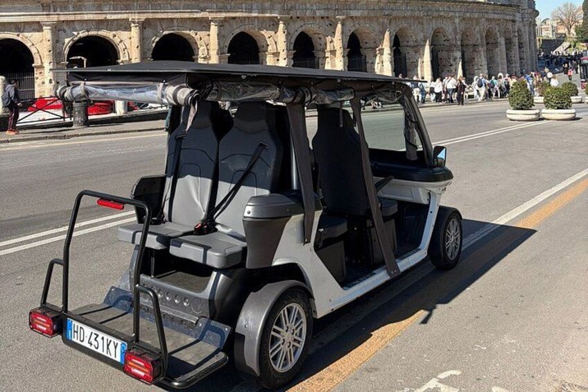 Discover Rome in 3 hours Premium Golf Cart Tour 4
